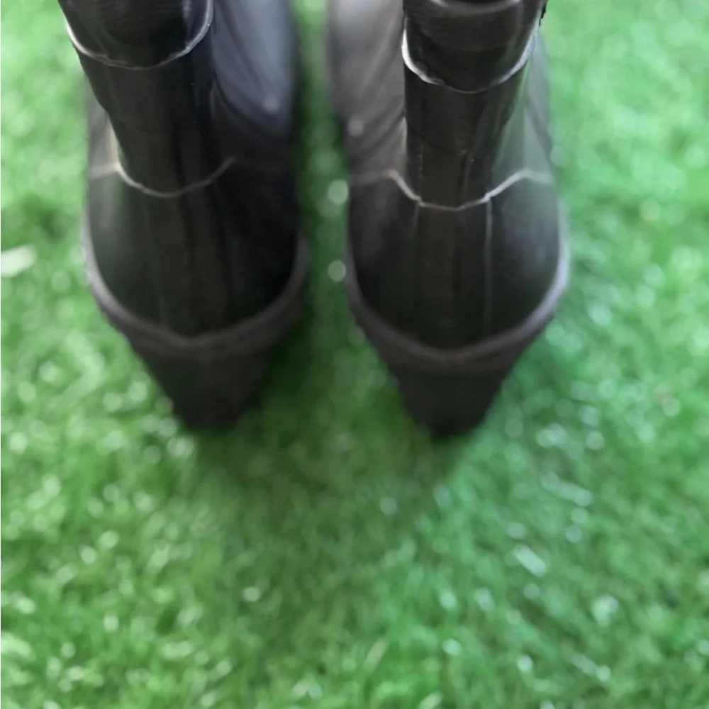 Tretorn Classic Black Ankle RainBoots‎ Size 38